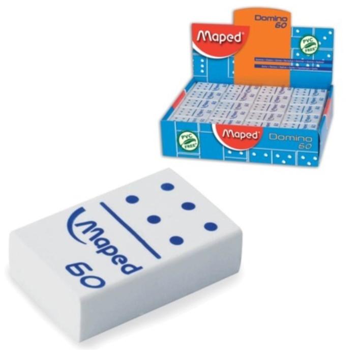 Ластик Maped Domino, мини ластик maped domino средний