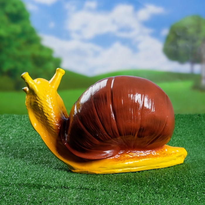 Садовая фигура "Ползущая улитка"