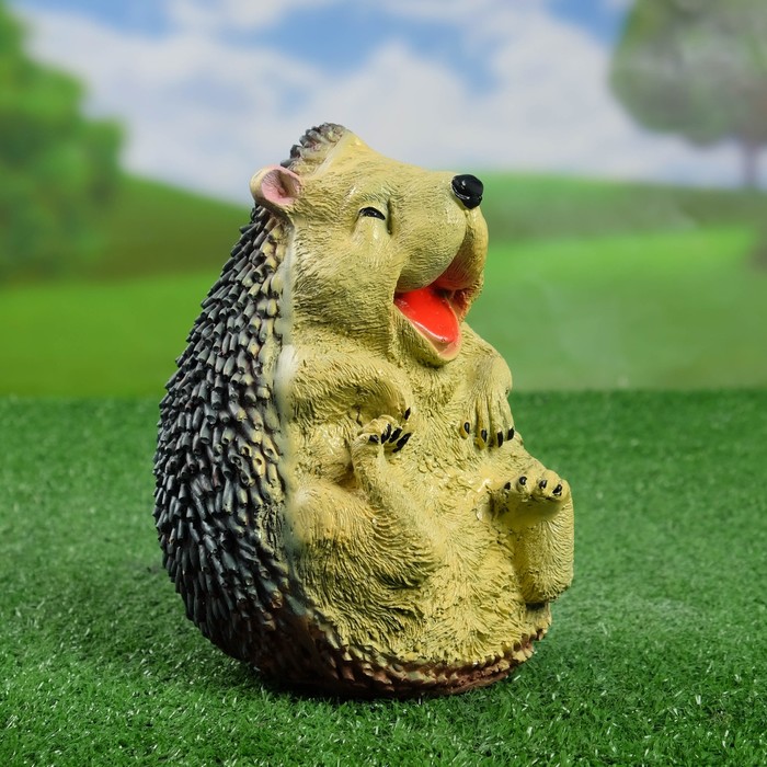 Садовая фигура "Ёжик-хохотун"