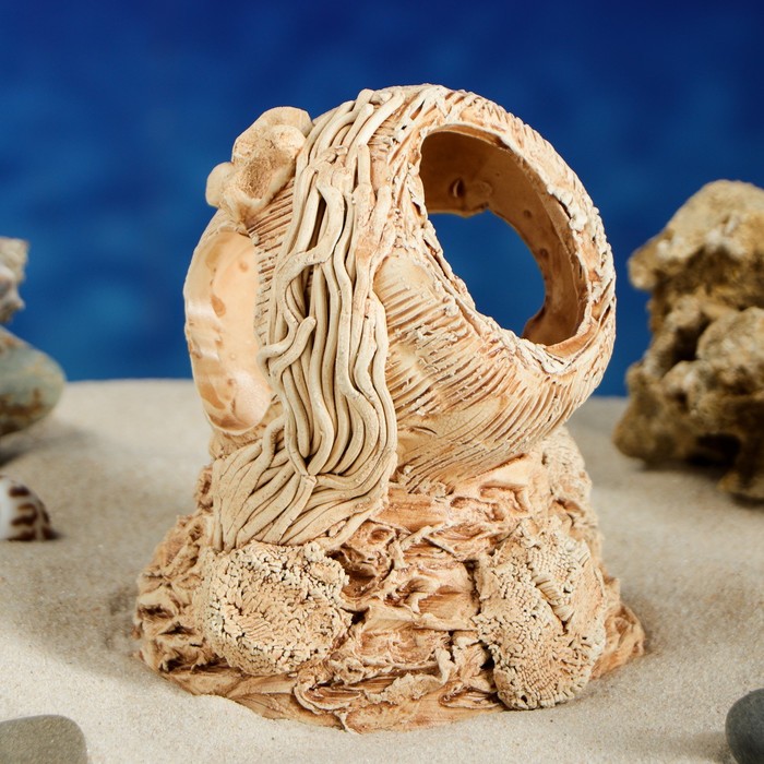 Декорации для аквариума "Бочка" малая