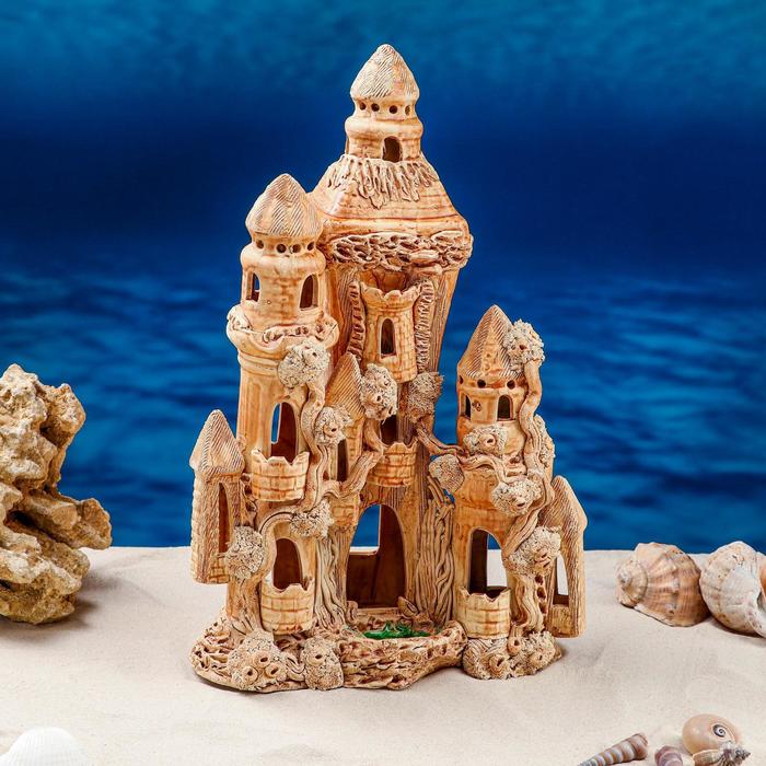 Декорации для аквариума "Сказочный замок" большой