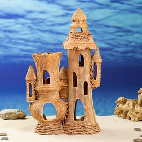 

Декорация для аквариума "Замок Алена", 12 х 21 х 37 см