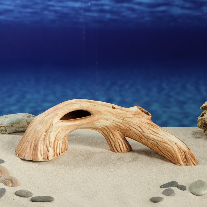 Декорации для аквариума "Одинокая коряга"