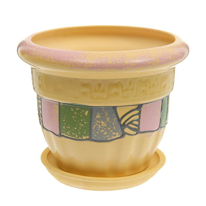 Кашпо "Ани" заплатки 1,5 л