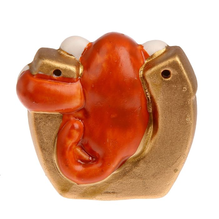 Сувенир "Герасим на подкове — Удачи"