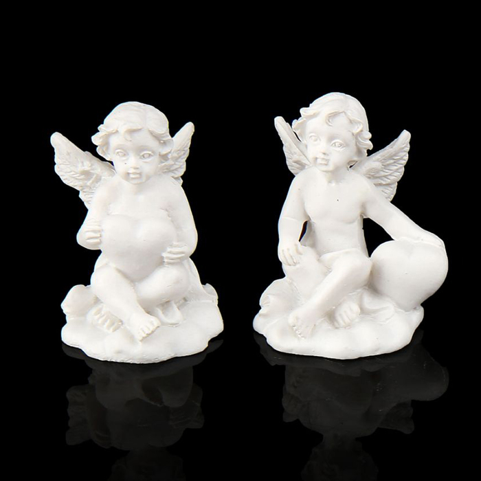 Сувенир "Ангелок на облаке с сердцем" МИКС