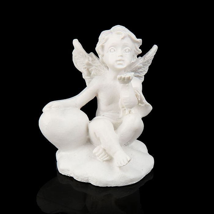 Сувенир "Ангелок на облаке с сердцем" МИКС