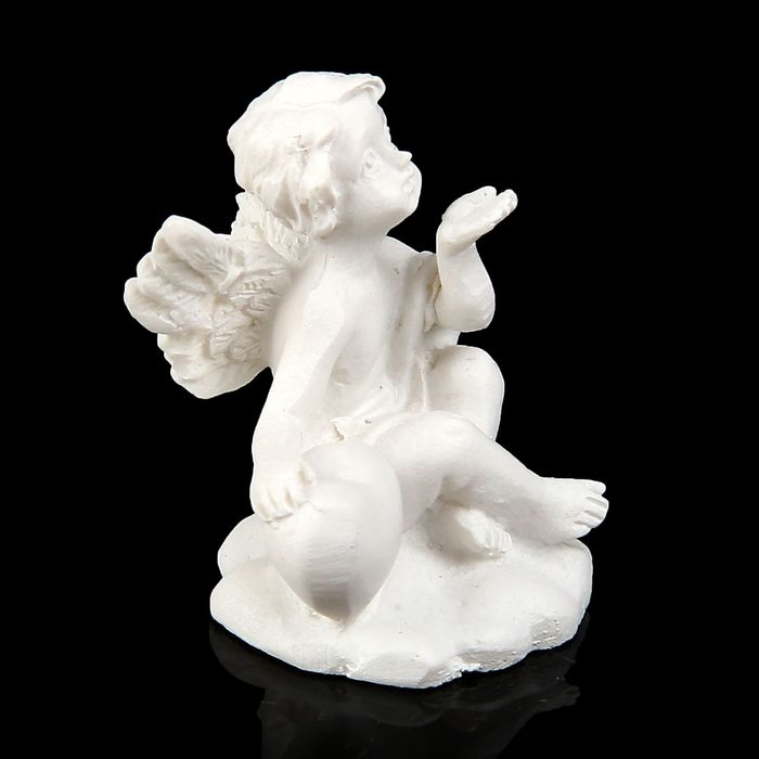 Сувенир "Ангелок на облаке с сердцем" МИКС