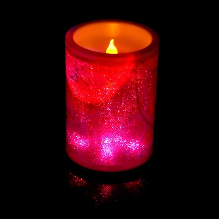 Светильник-свечка "Тепла, любви, счастья", 10 х 7,3 см