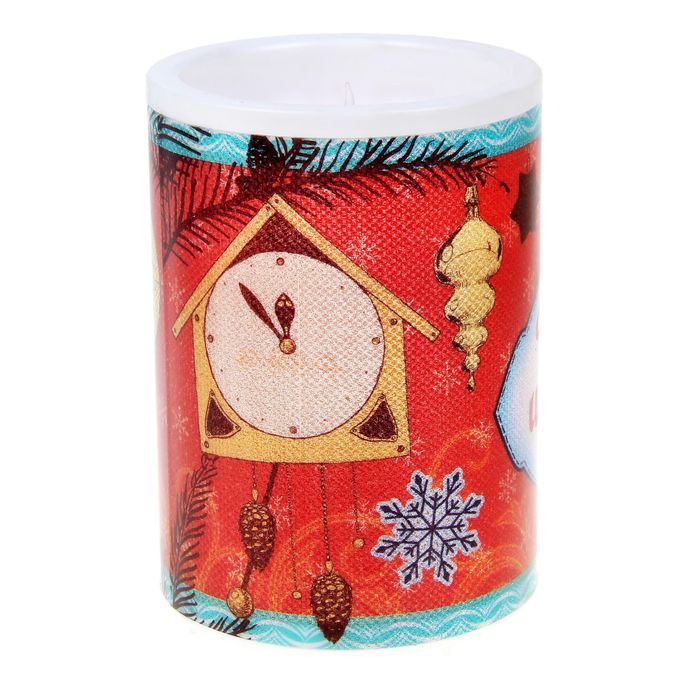 Светильник-свечка "Тепла и уюта", 10 х 7,3 см