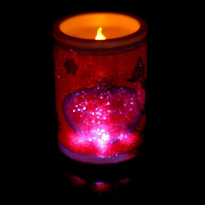 Светильник-свечка "Тепла и уюта", 10 х 7,3 см