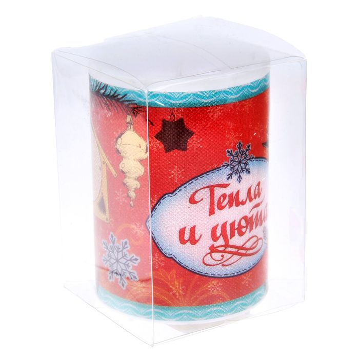 Светильник-свечка "Тепла и уюта", 10 х 7,3 см