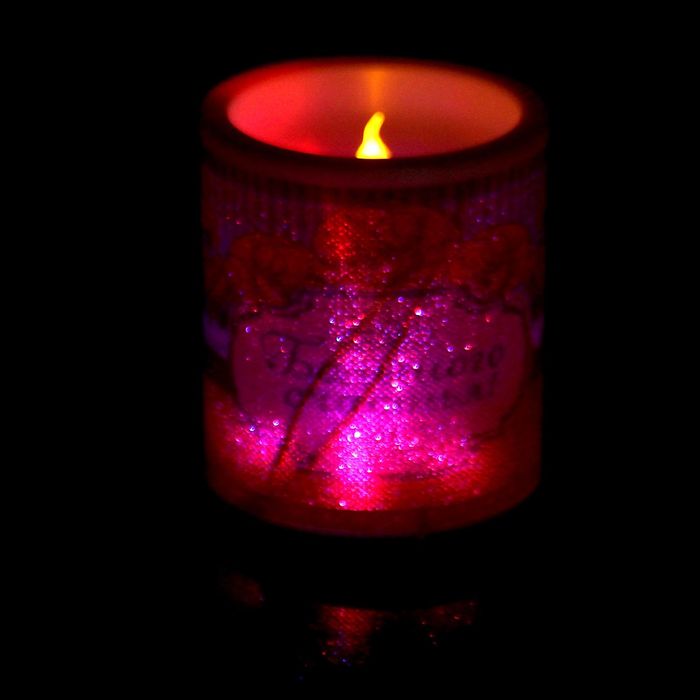 Светильник-свечка "Большого счастья", 8 х 7,3 см