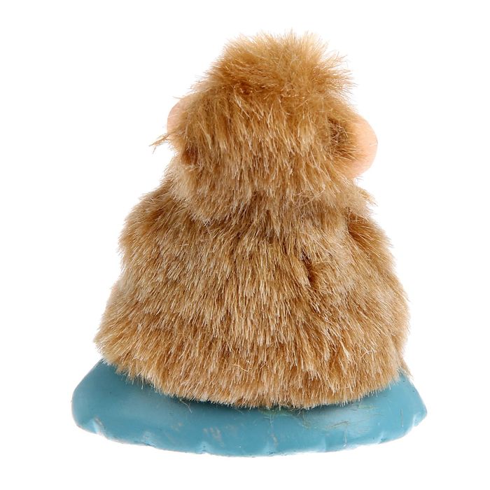 Сувенир "Мартышка меховая со звёздочкой"