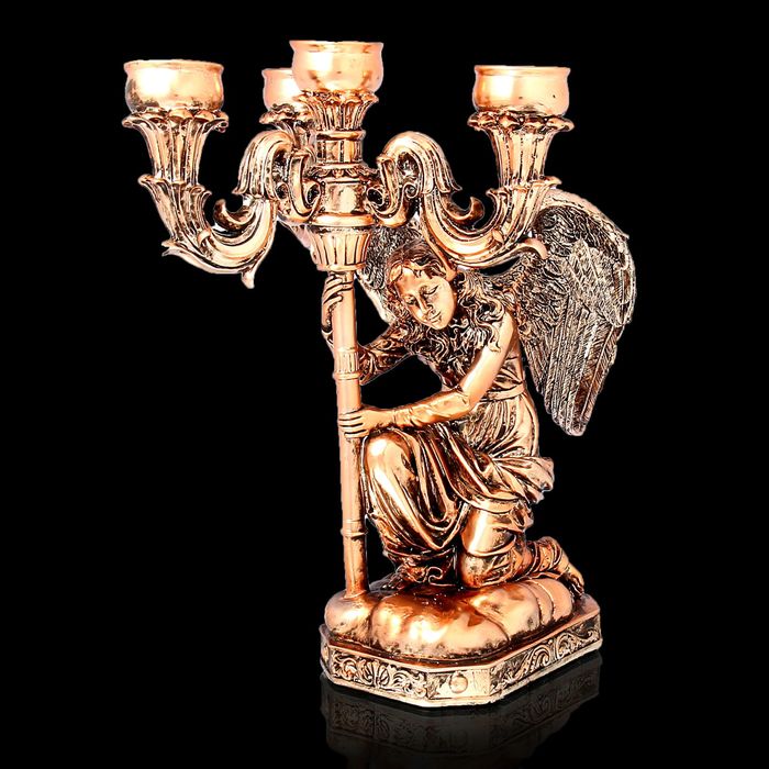 Подсвечник "Ангел" бронза