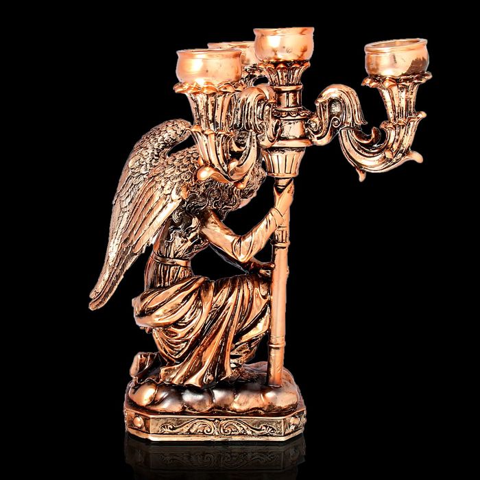 Подсвечник "Ангел" бронза