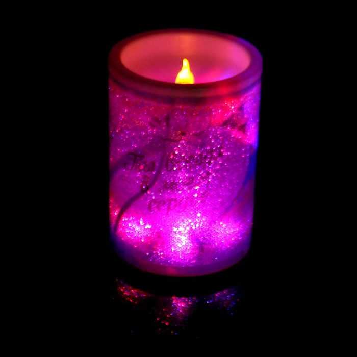 Светильник-свечка "Ты всегда в моем сердце", 10 х 7,3 см