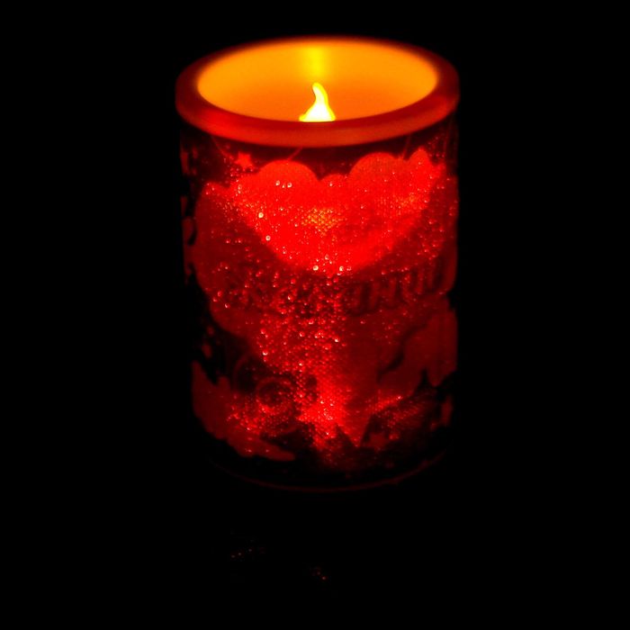 Светильник-свечка "Загадай желание", 10 х 7,3 см