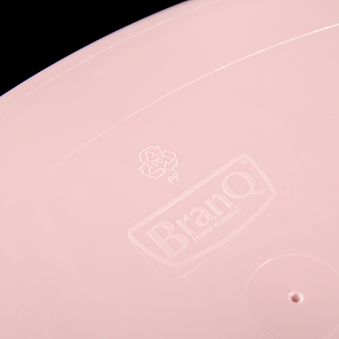 Корзина для белья 40 л угловая Aqua, цвет МИКС