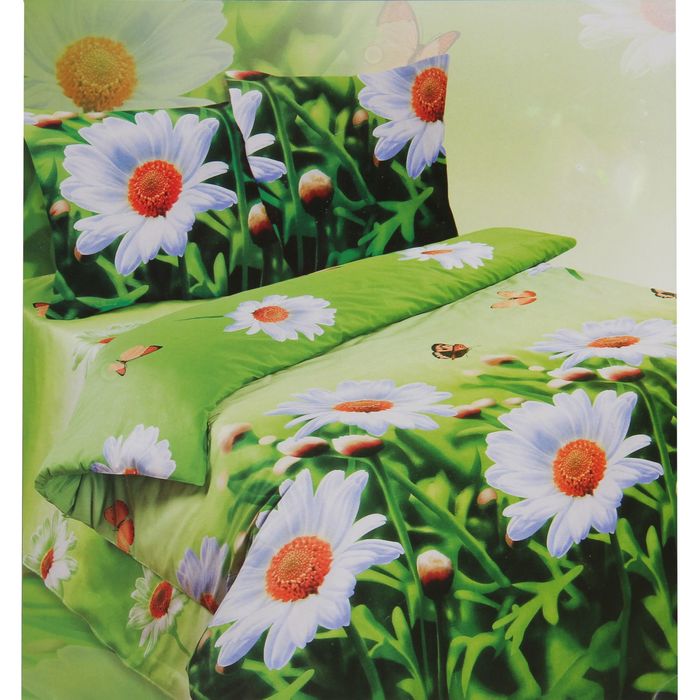 Постельное бельё Сударушка "Людмила" 2 сп., размер 175х215 см, 200х220 см, 70х70 см - 2 шт.