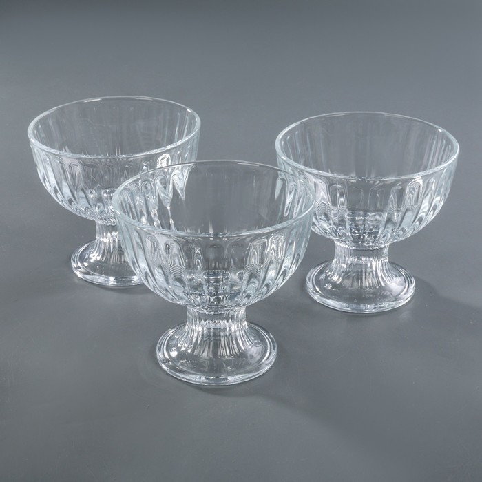 Набор креманок 210 мл "Бистро", 3 шт.