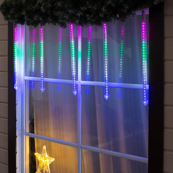 Светодиодная сосулька улич. УМС "Тающая" 0,5 м, d=3см. 2W LED-30-220V МУЛЬТИ