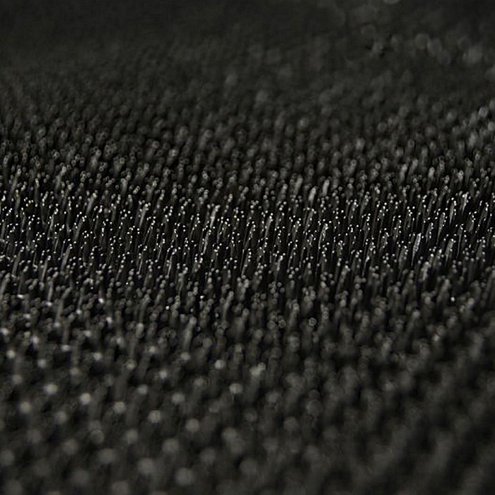 Покрытие ковровое щетинистое «Травка», 0,9×15 м, в рулоне, цвет чёрный