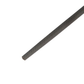 Напильник ТУНДРА, круглый, сталь У10, деревянная рукоятка, №2, 150 мм от Сима-ленд