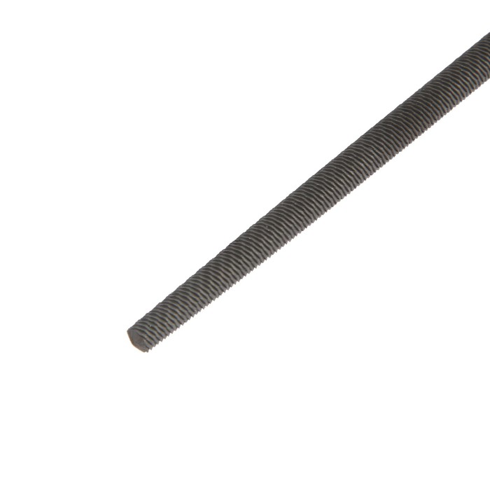 Напильник TUNDRA, круглый, сталь У10, деревянная рукоятка, №2, 150 мм