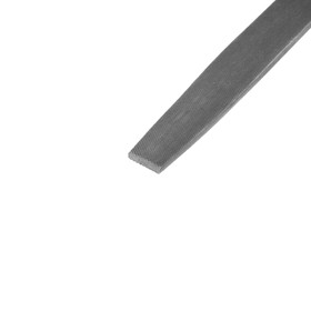 Напильник ТУНДРА, плоский, сталь У10, деревянная рукоятка, №2, 200 мм от Сима-ленд