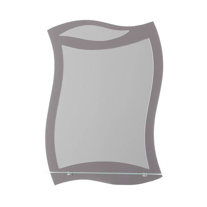 Зеркало настенное «Чикаго», с полочкой, 49х72,5 см