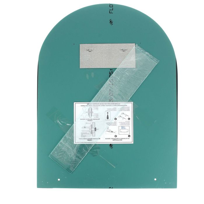 Зеркало настенное "Готик" 51,5х67 см, с полочкой