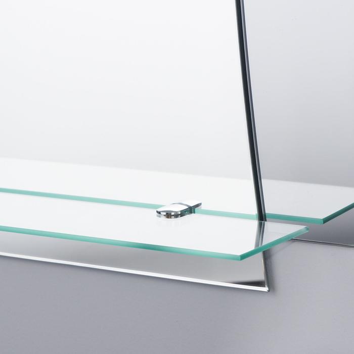 Зеркало настенное "Метиз" 53х68,7 см, с полочкой