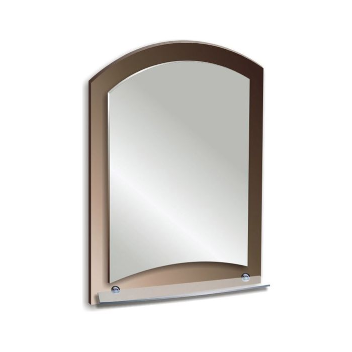 Зеркало настенное "Арго" 40*58,5 см, с полочкой