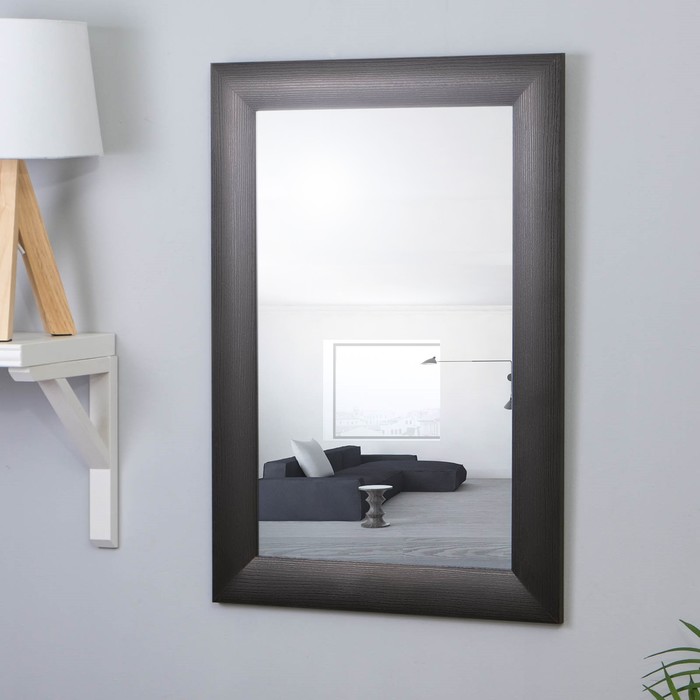 цена Зеркало «Венге», настенное 41×61 см, рама МДФ, 55 мм