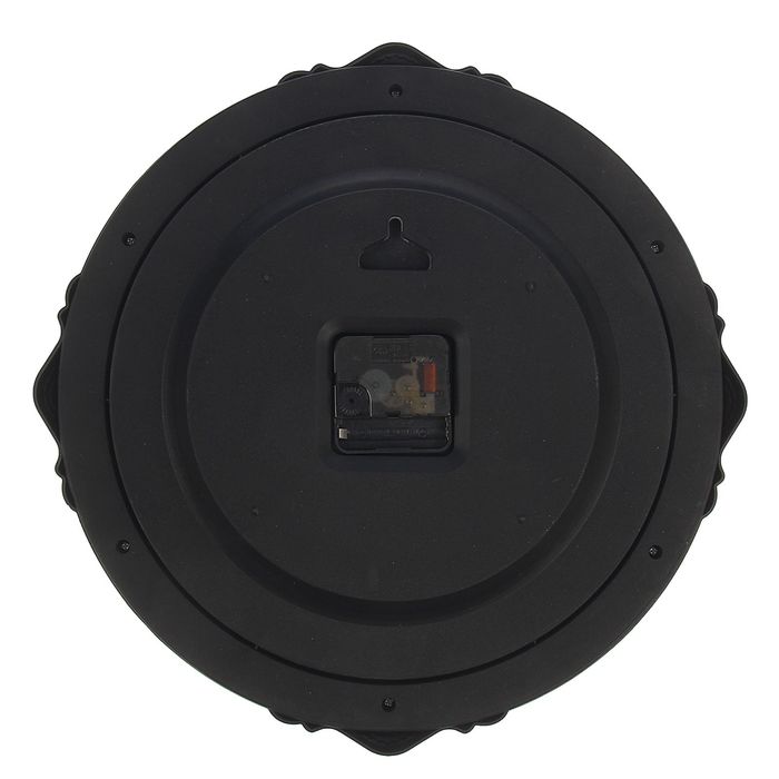 Часы настенные классические "Лепнина", d=35 см, микс