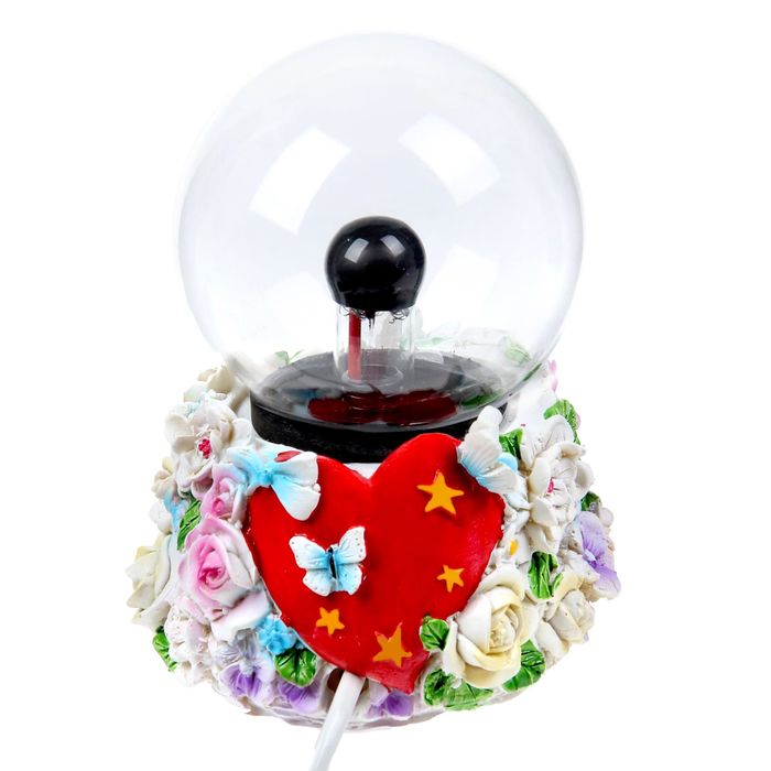 Шар плазменный "Привлекаю любовь и счастье"