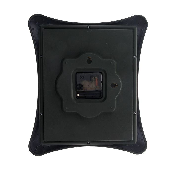 Часы настенные интерьерные "Кракелюр. Дом у реки", микс