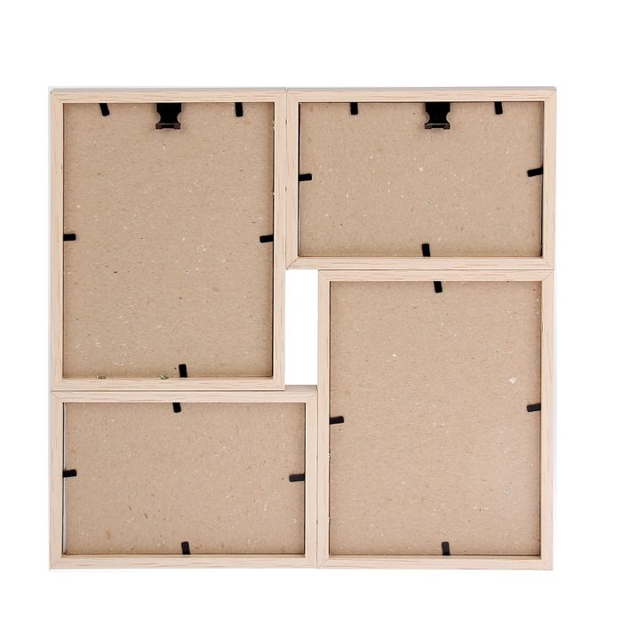 Фоторамка-коллаж на 4 фото, 2 шт. 10х15 см, 2 шт. 13х18 см