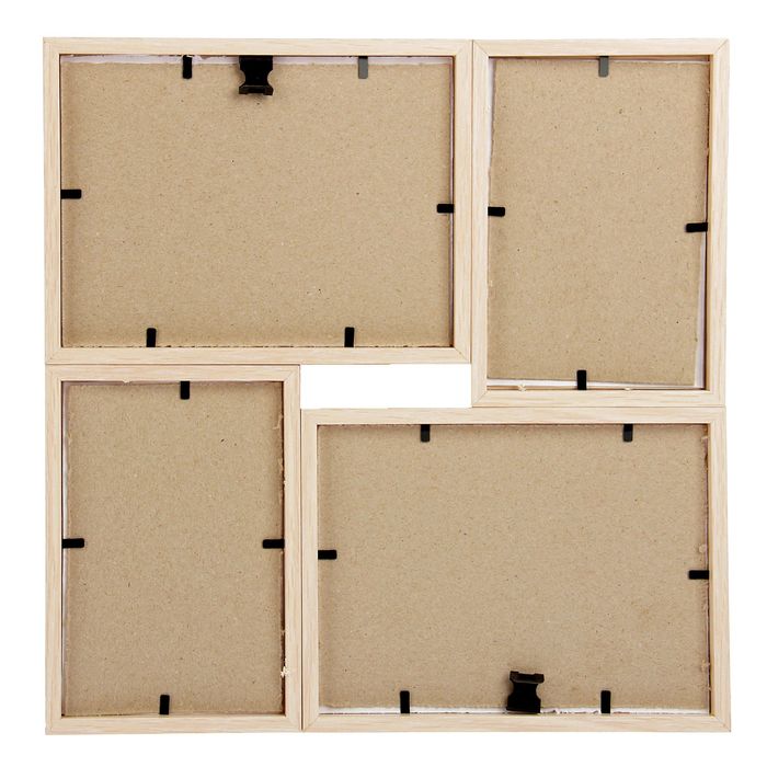 Фоторамка-коллаж на 4 фото, 2 шт. 10х15 см, 2 шт. 13х18 см