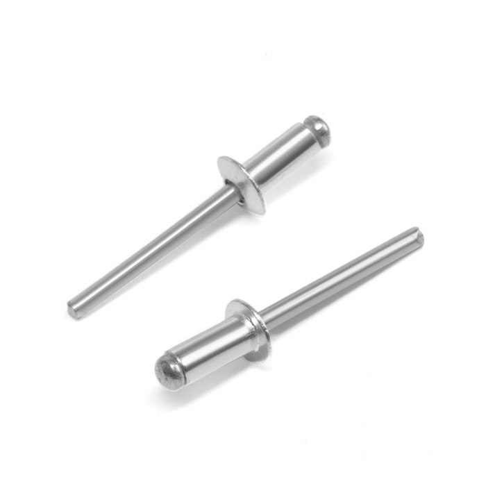 Заклёпки вытяжные ТУНДРА krep, алюминий-сталь, 50 шт, 4.8 х 10 мм
