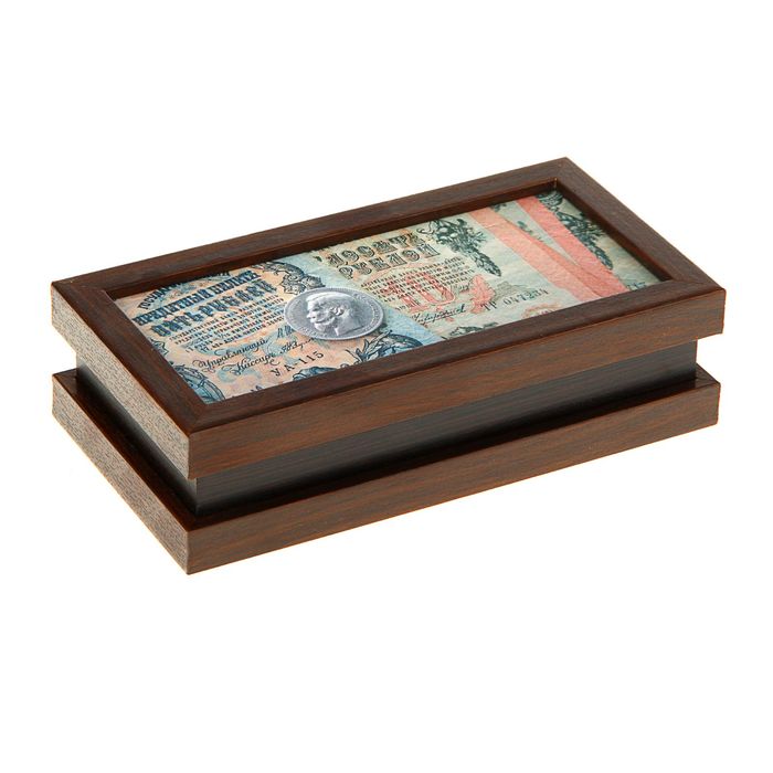 Купюрница "Деньги" 18х9х5см