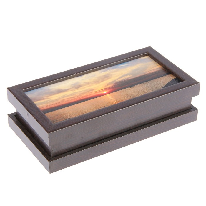 Купюрница "Городская река"  18,5х9,5х5см.