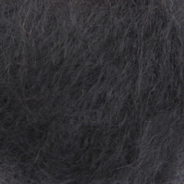 Пряжа "Лада" 65% мохер, 25% шерсть, 10% акрил 120м/50гр (0140, черный)