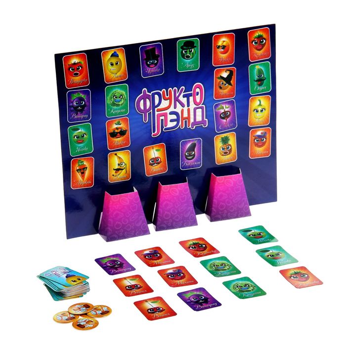 Настольная игра логическая да или нет "Фруктоленд"