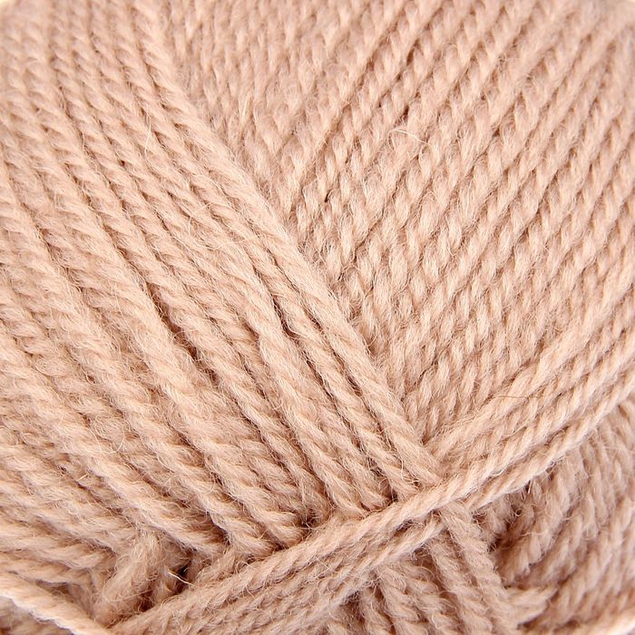 Пряжа "Чистая шерсть" 100% шерсть 250м/100гр (0536, фрез)