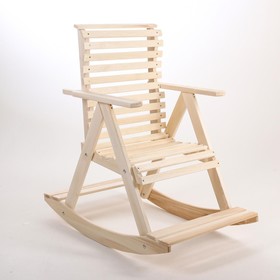 Кресло-качалка, 70×110×90см, из липы, 'Добропаровъ' Ош