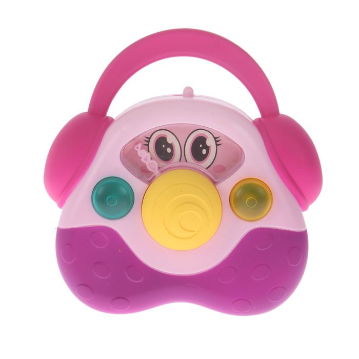 Музыкальная игрушка «Весёлое радио», световые эффекты, 12 мелодий, 6 звуковых эффектов