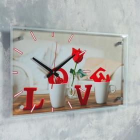 

Часы настенные, серия: Люди, "Love" 36х60 см, микс
