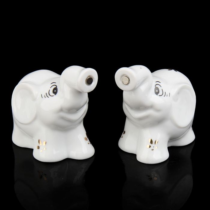 Сувенир "Поцелуйчик слоники" (набор 2 шт.)